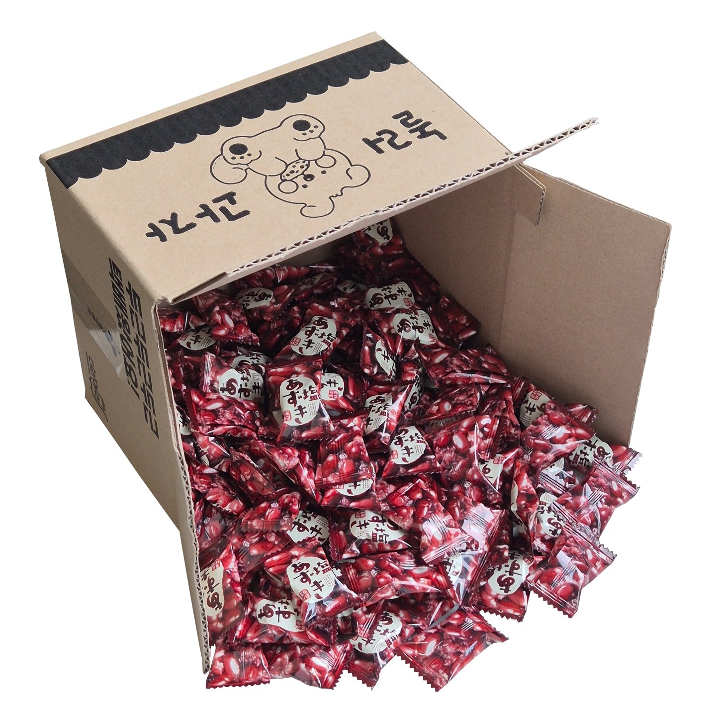 [놀러과자] 유하미카쿠토 아주끼 캔디 사무실 간식 대용량 개별포장, 130개, 4.8g 22,400원