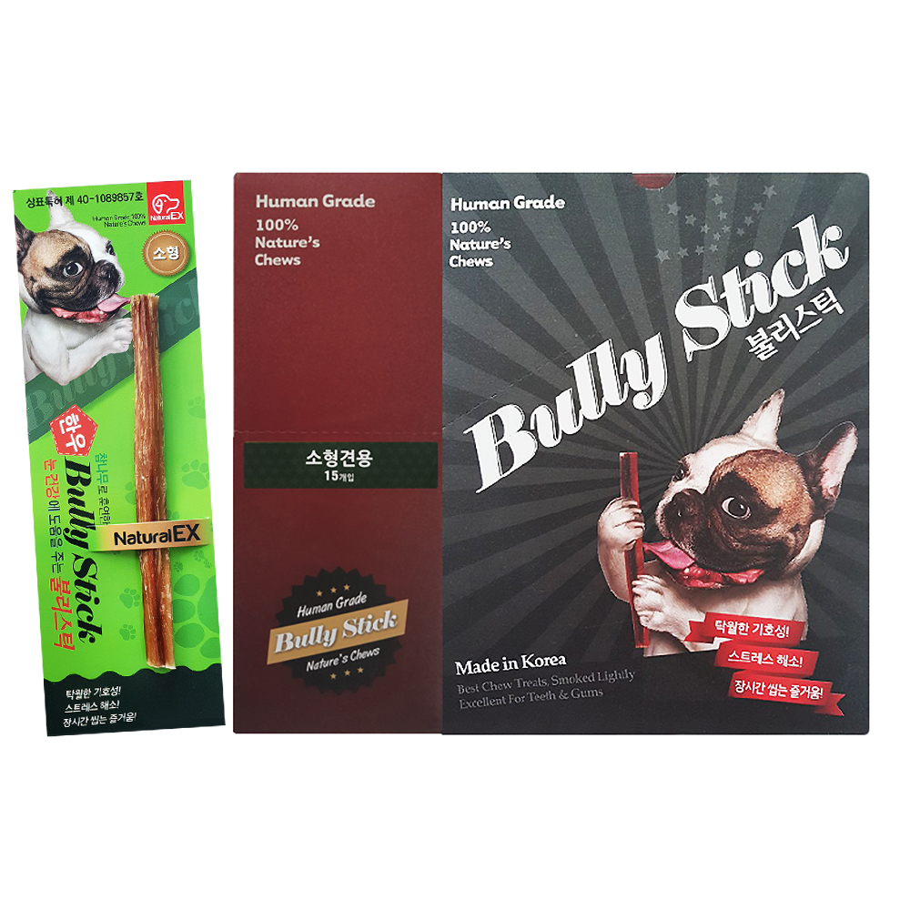 네츄럴이엑스 강아지 불리스틱 소형 건조간식 35,720원
