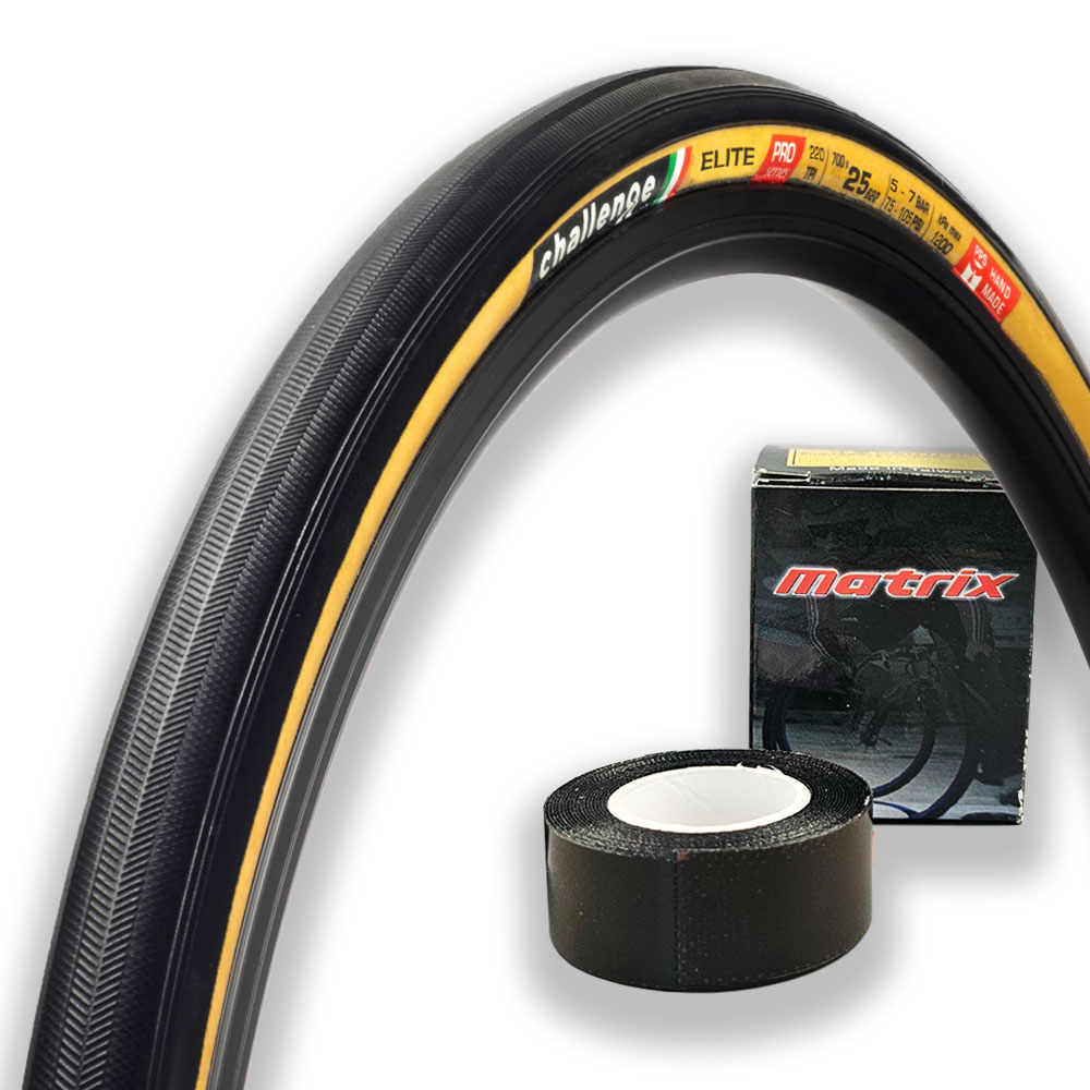 챌린지 엘리트 프로 튜블러 타이어(700X25C)+메트릭스 튜블러 림테이프 포함, 1개 67,910원