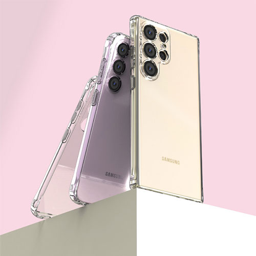 1+1 변색없는 신소재 에어 범퍼 카메라보호 풀커버 투명 젤리 핸드폰 케이스 삼성/갤럭시/S24/S24울트라/S24플러스 5,500원