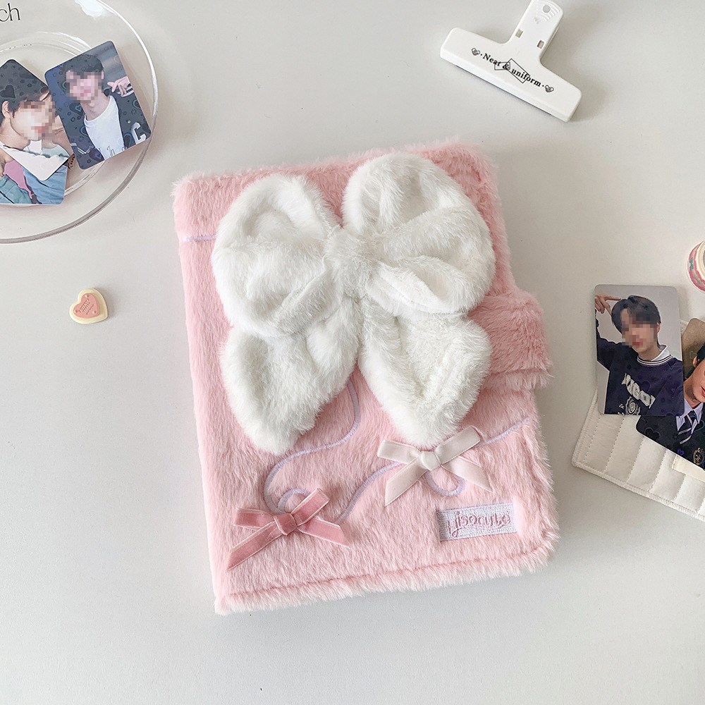 365Lifestyle 털복실이 포카 A5 6공 바인더 포카 홀더 스탠드형 미니 액자 털복실이 볼펜 속지 20장 증정, 핑크 16,200원