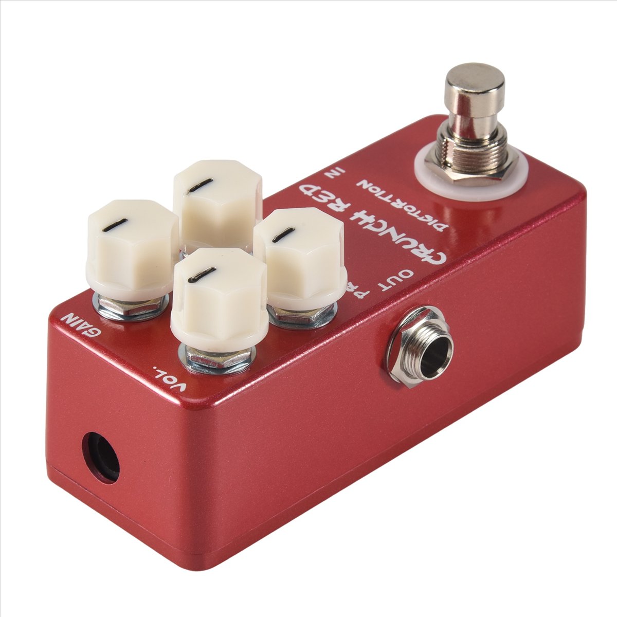 Mosky Mini Guitar Effect 페달 미니 크런치 레드 왜곡 기타 페달 True Bypass Full Metal Shell 27,090원