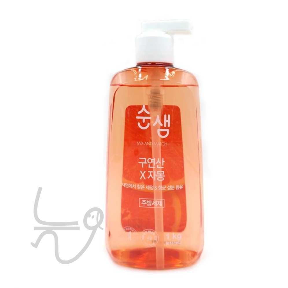 늘DIX 구연산 자몽 주방세제 1kg 용기 1EA 8,600원
