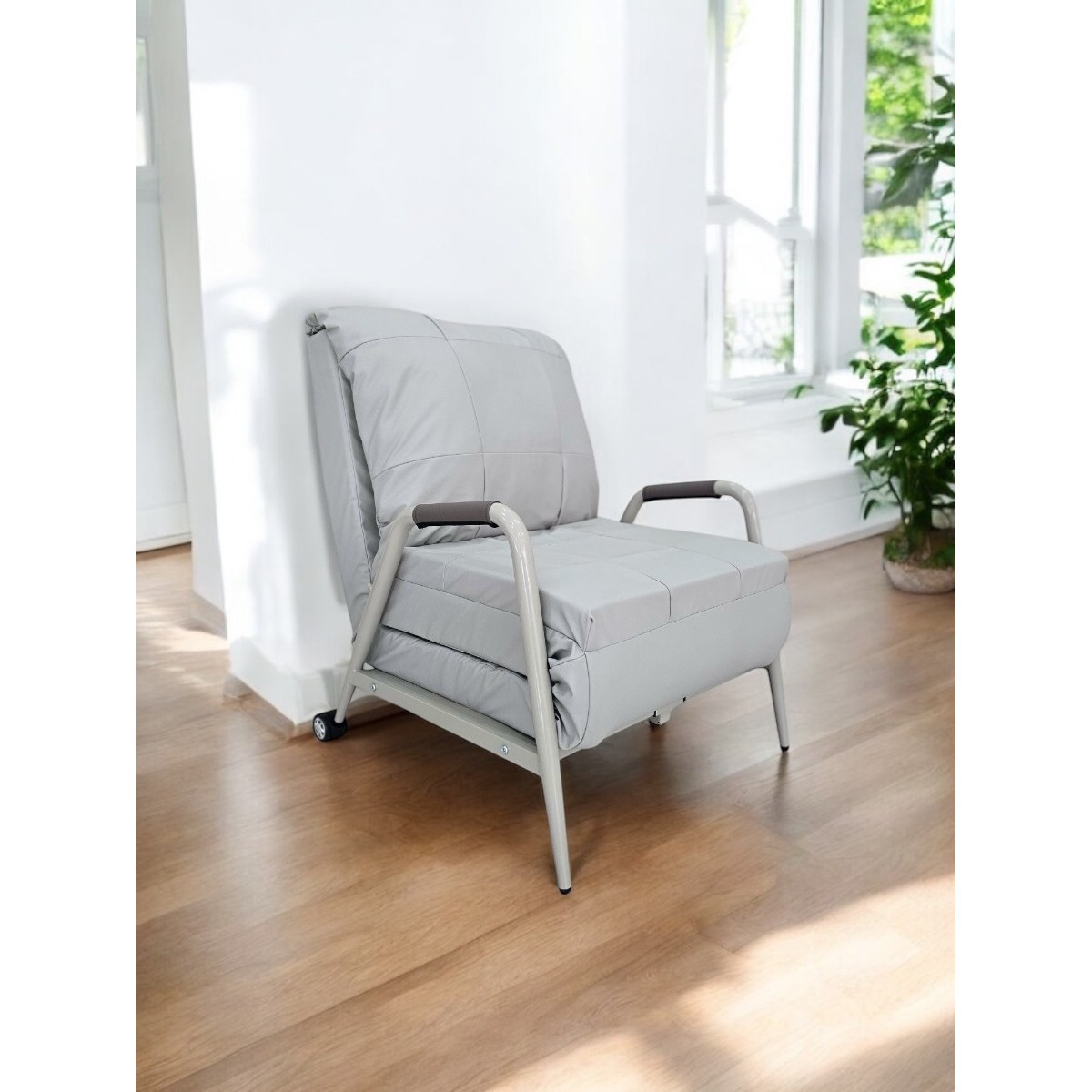 라꾸라꾸 체어 앤 소파베드, 그레이 + 화이트 219,000원