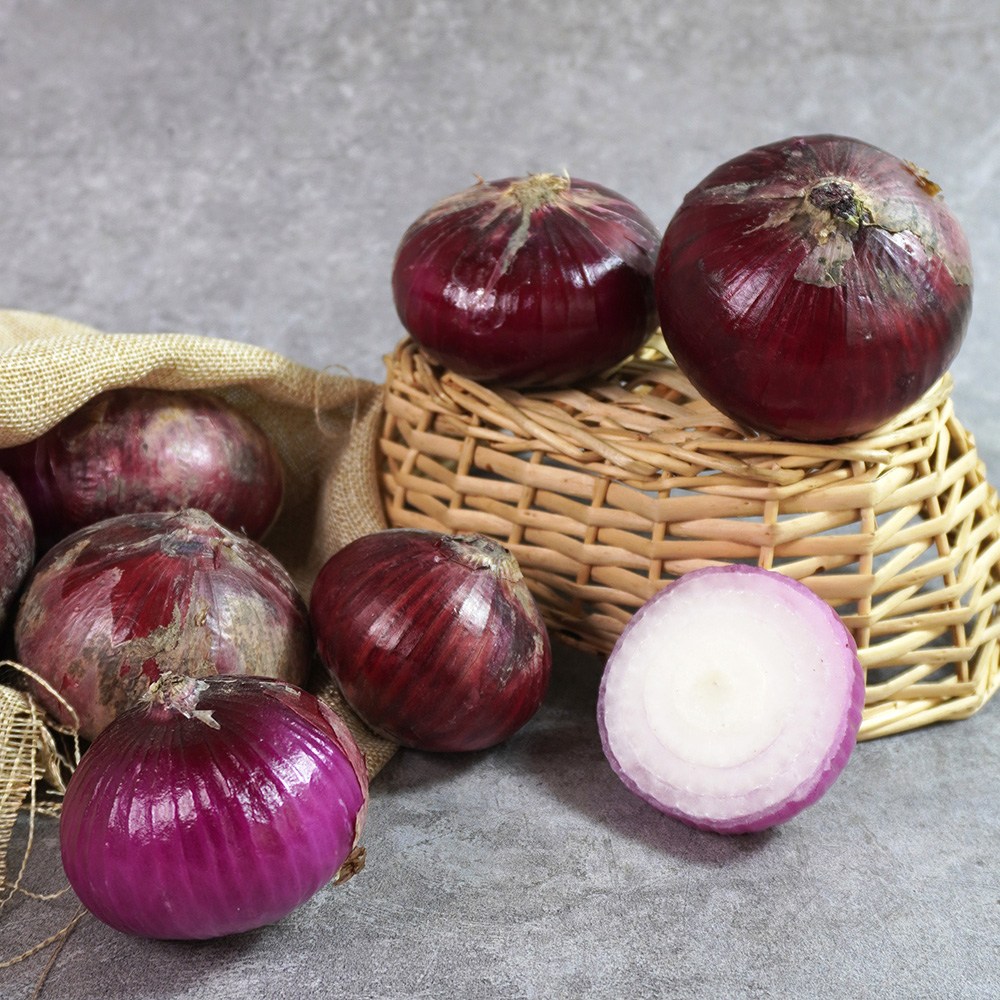 [더조은푸드] 단단한 무안 자색양파 (kg선택) 24,900원