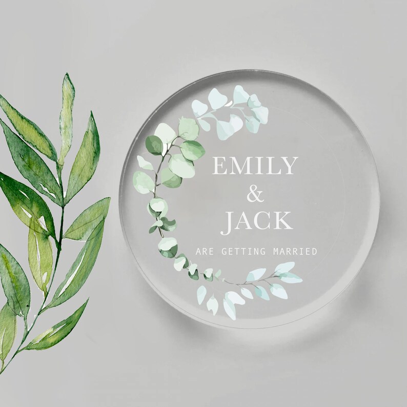 [1+1]맞춤 제작 원형 아크릴 코스터, 음료 매트 31,600원