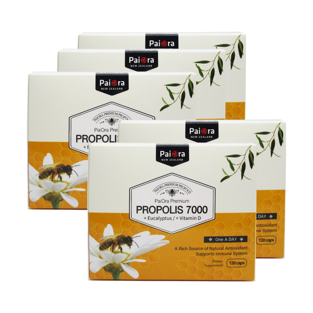 플라보노이드84mg함유 프로폴리스 파이오라 프로폴리스 7000 600캡슐 391,000원