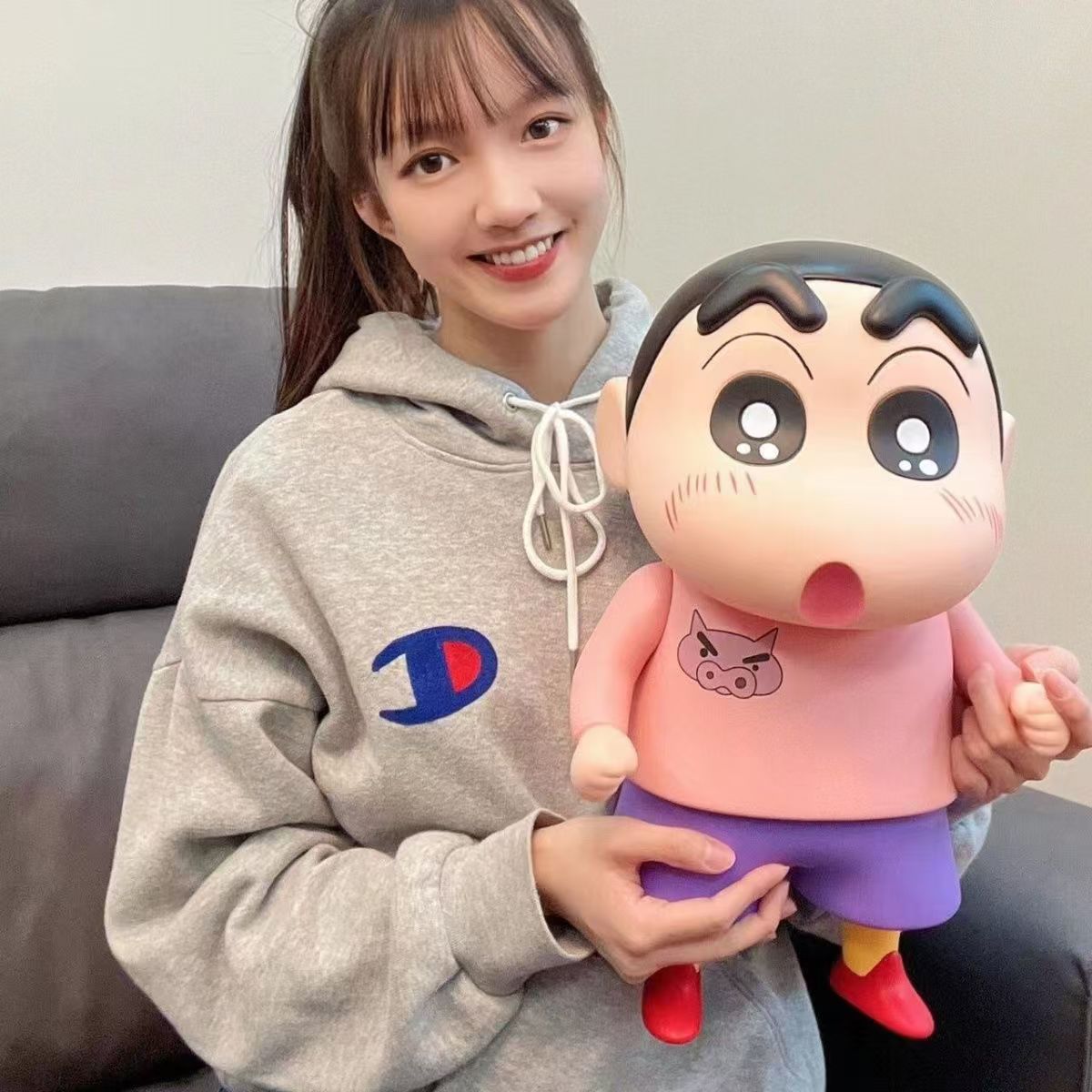 FATTYS 짱구 대형 피규어 응접실 장난감 40CM, 핑크 29,900원