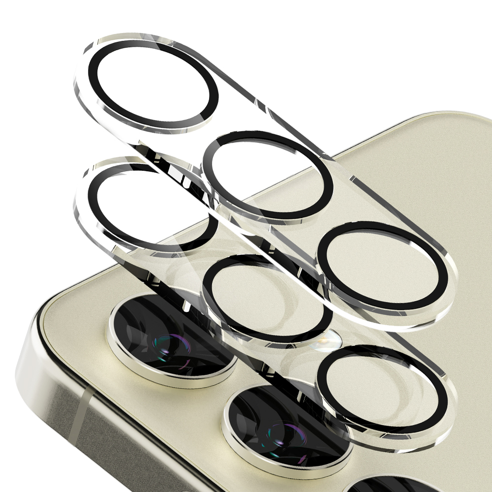 구스페리 빛번짐 차단 블랙써클 카메라 렌즈 풀커버 강화유리 2매 4,900원