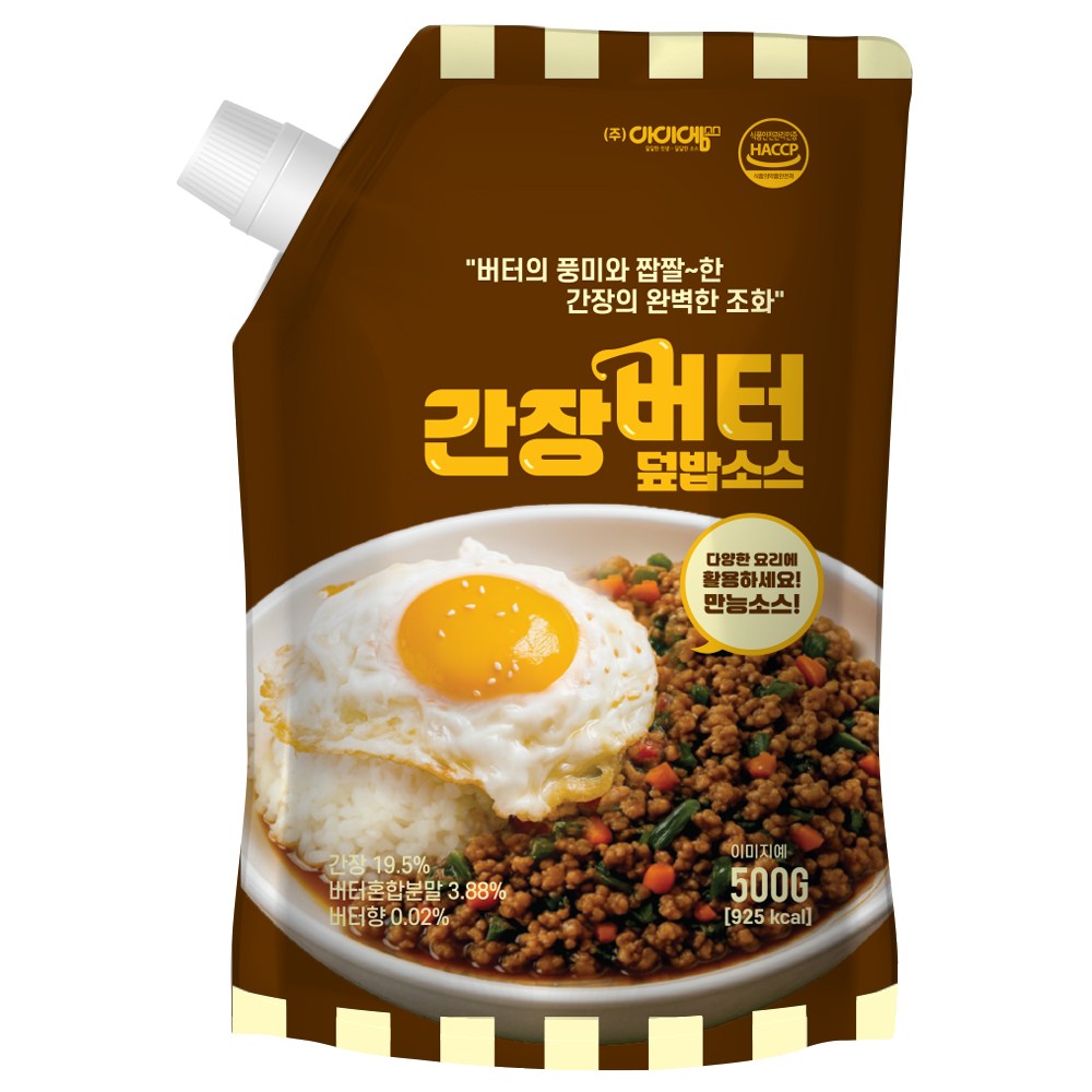 아이엠소스 간장버터덮밥소스 비빔밥, 1개, 500g 14,000원