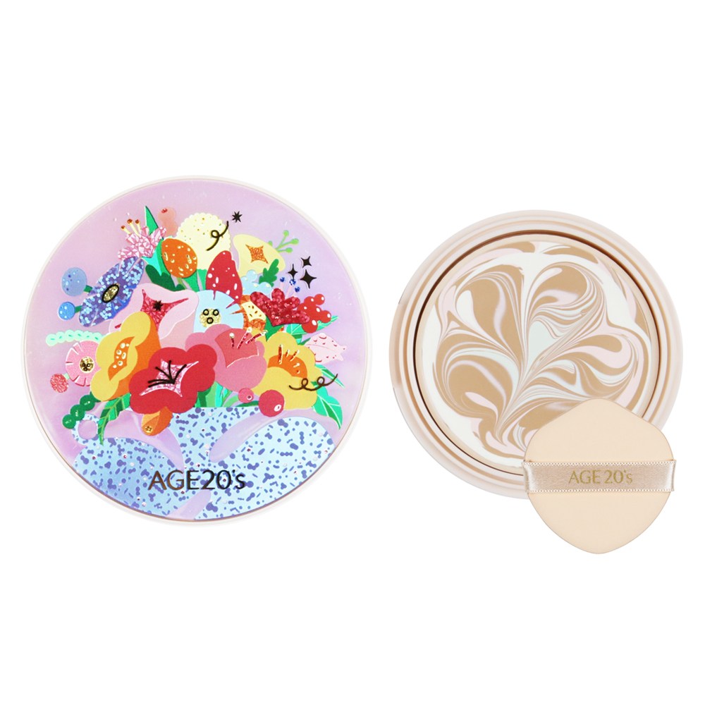 에이지투웨니스 팩트 AGE20S 에센스 커버 팩트 플로라 에디션 30,000원