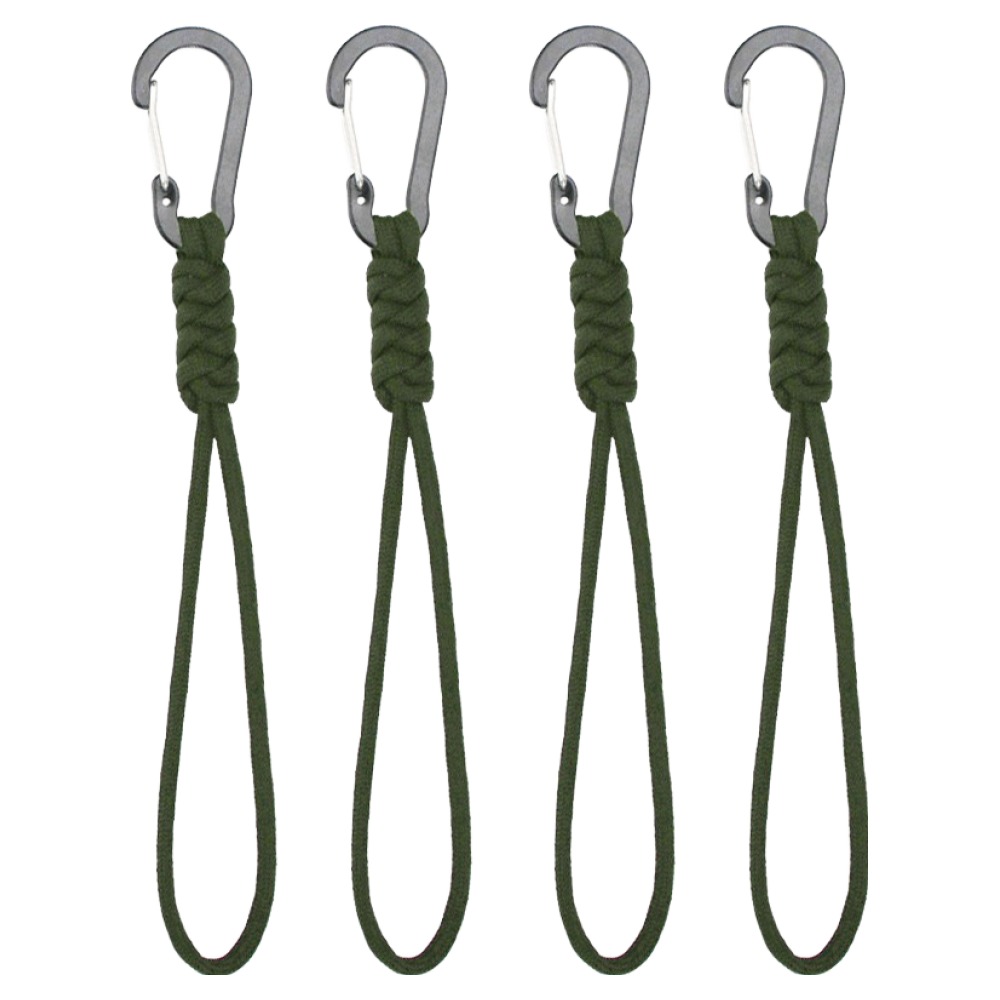 마르벨라 다기능 카라비너 분실방지 손목 줄 4p, 카키 6,200원