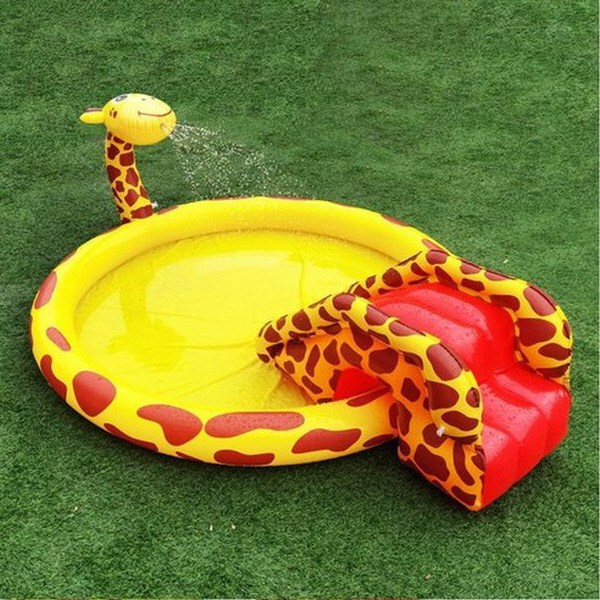 기린 풀장 미끄럼틀포함 기린풀장 유아 풀장 어린이 풀장 실내 풀장 40,500원