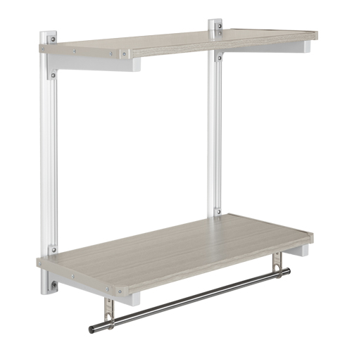 웰렉스 벽선반 알루목 선반 (2단) 폭 30cm 62,000원