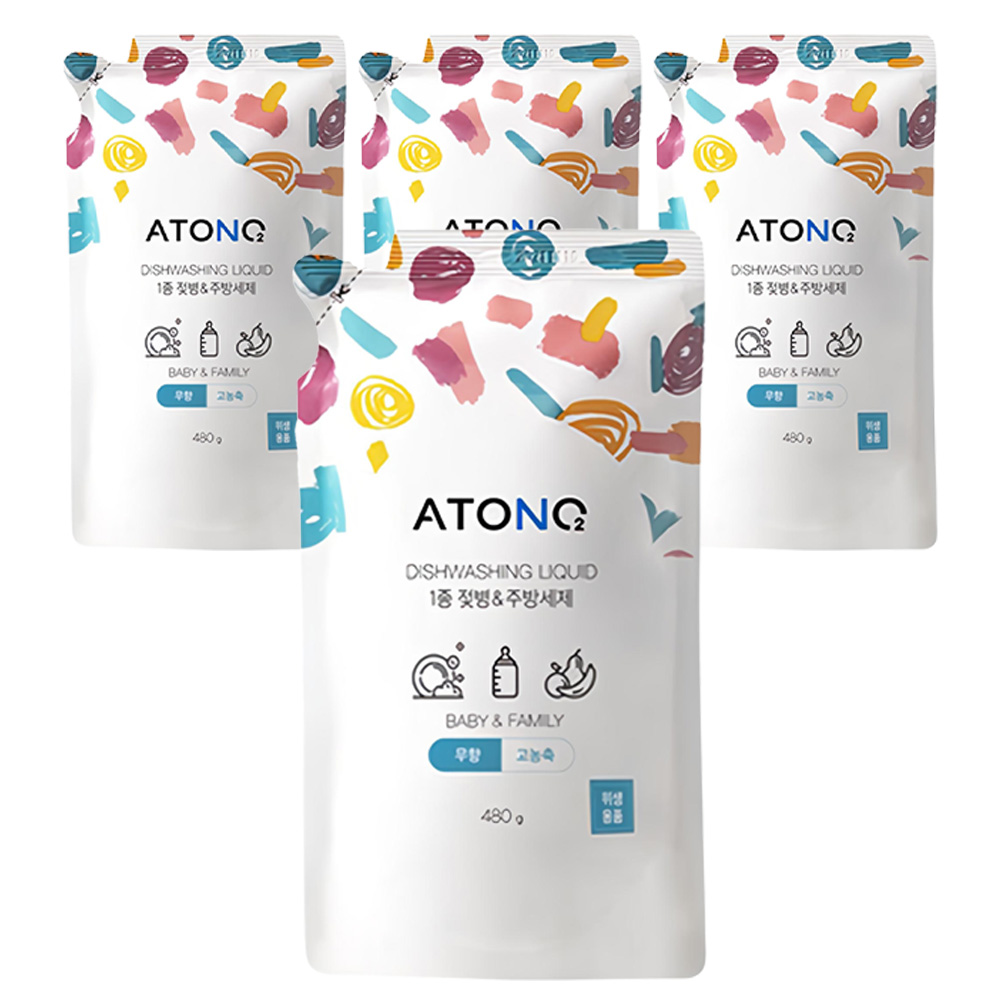 아토앤오투 1종 젖병 주방세제 리필 파우치 무향 29,900원