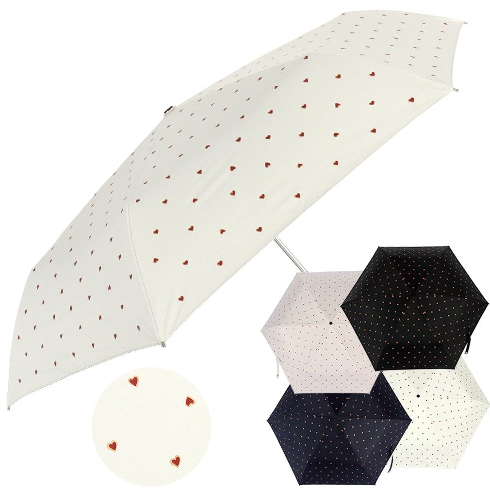 P56 러브 기라로쉬 3단 암막양산 우양산 양우산 햇빛 자외선 차단 기능성 UV 미니 하트 브랜드 경량 엄마 가벼운 양산 우산양 산겸용 선물용 21,300원