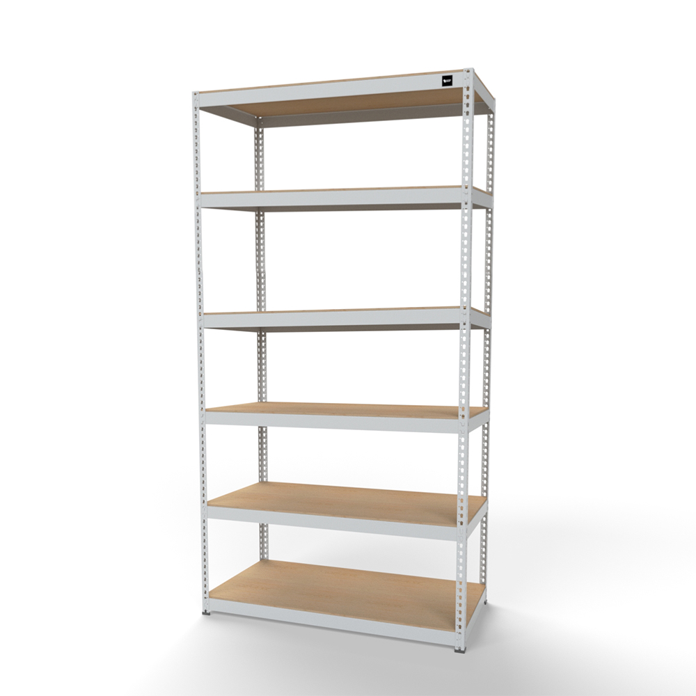 울트라랙 6단 일체형 기둥 철제선반 무볼트 조립식 앵글 선반 베란다 펜트리 선반장 가정용 창고용  수납 및 다용도 155,530원