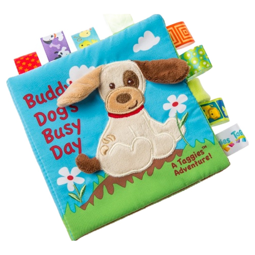태기스 헝겊책 촉감 발달 완구 15 x 15 cm, TB6버디강아지, 1개, 현재가 30,580원
