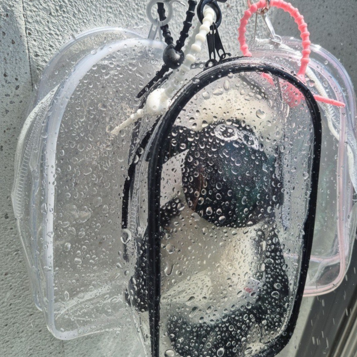 그니주니 PVC 투명 인형 키링 파우치 2개 12,990원