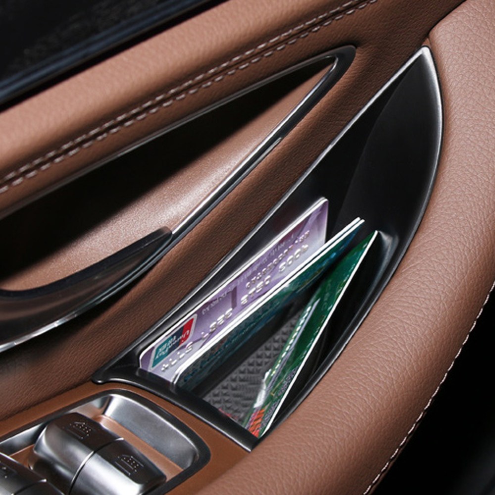 벤츠 E 클래스 도어포켓 핸드폰 수납 W213, 1세트, 1.앞문 11,930원