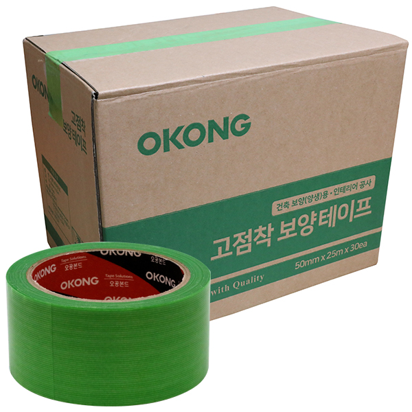 오공 임시고정 보양 테이프 50mm X 25m 반투명 흰색 30개입 109,900원