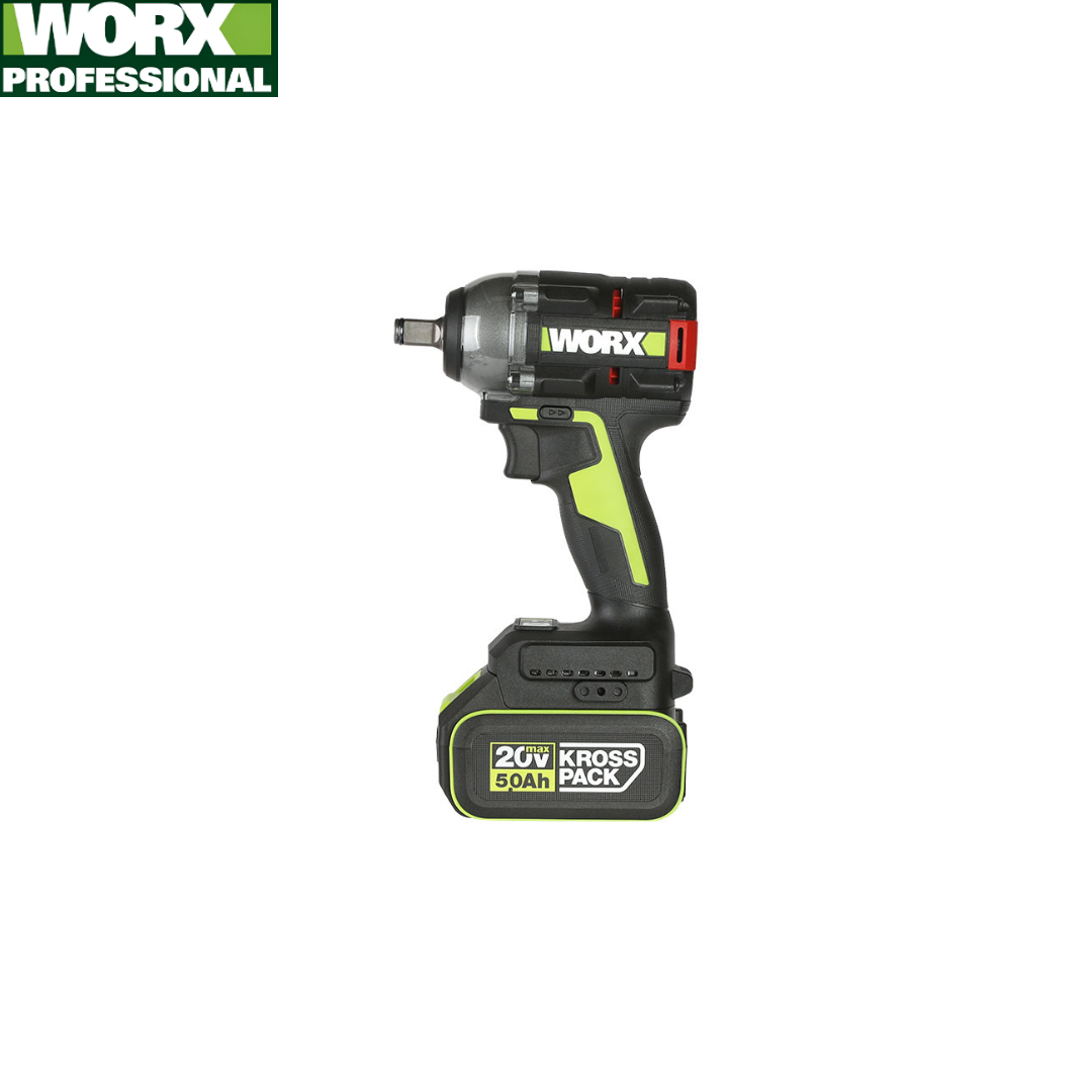 웍스 20V 충전임팩렌치 WU289.2 5.0Ah BL 배터리 2개 세트 265,140원