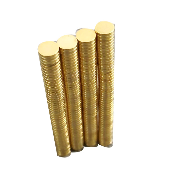 [제이스마그네트] 24k 골드 도금 D5x1T 네오디움 원형자석 Event 무타공 귀걸이 자석 금도금 12,890원