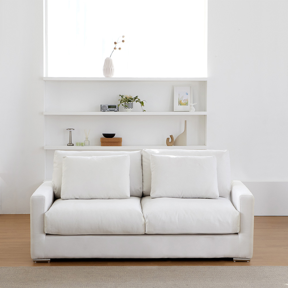 [베스트리빙] 오뉴 아쿠아텍스 모듈 소파 3인/3인카우치/4인용, 방수 패브릭 + 덕다운소재, 워셔블 커버, 모던 인테리어 소파 (스툴별도) 273,000원