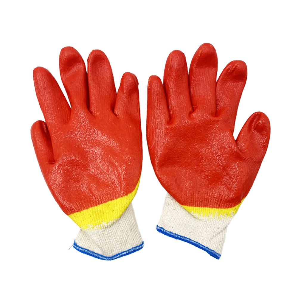 알라딘 이중황 코팅장갑 13g 대(L), 빨강/노랑, 100개 64,000원