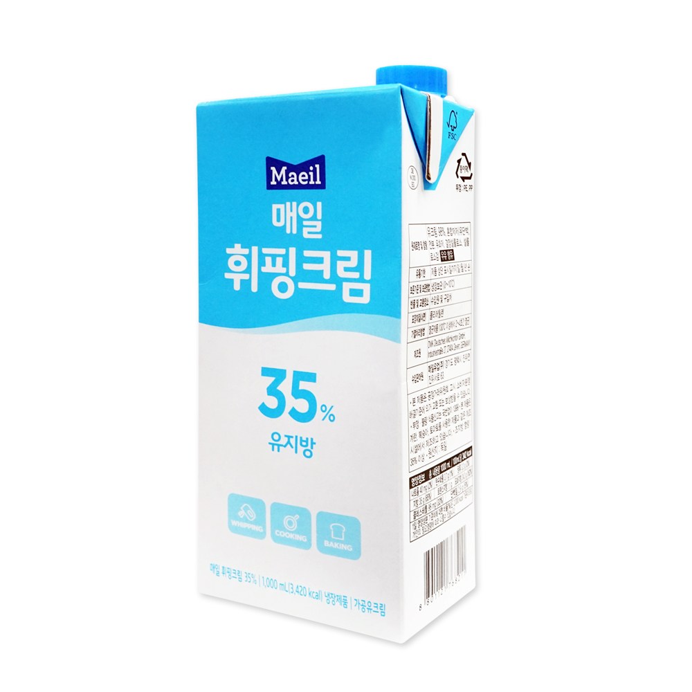 매일 휘핑크림35_1L 10,530원