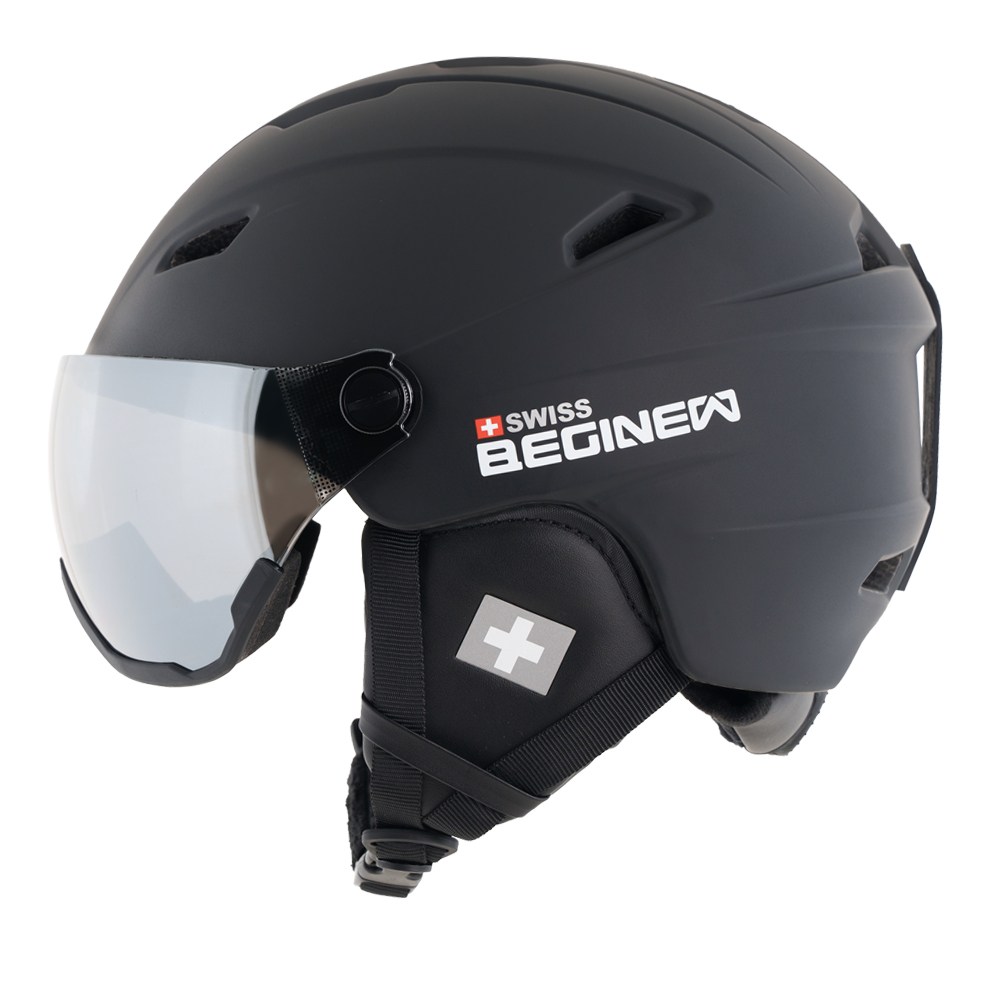 스위스비기뉴 스키 바이저헬멧 고글일체형 아시안핏 블리자드 아동 초등학생 성인용 82,000원