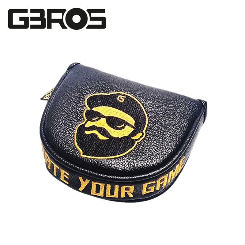 지브로스 GBros Zero torque putter 제로토크 퍼터 전용 커버(M 사이즈) 굴림채퍼터 LAB퍼터 스파이더ZT 퍼터 커버, 1개, 블랙 35,000원