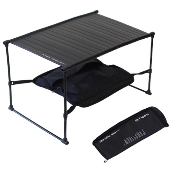 라이프스포츠 펜타 백패킹테이블 캠핑 경량 717g, 블랙 78,000원