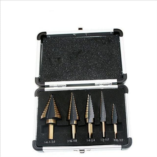 다용도 스탭 드릴 비트 세트 금속용 고속강 스텝 드릴 비트 swg+8486Lz, 1 62,220원