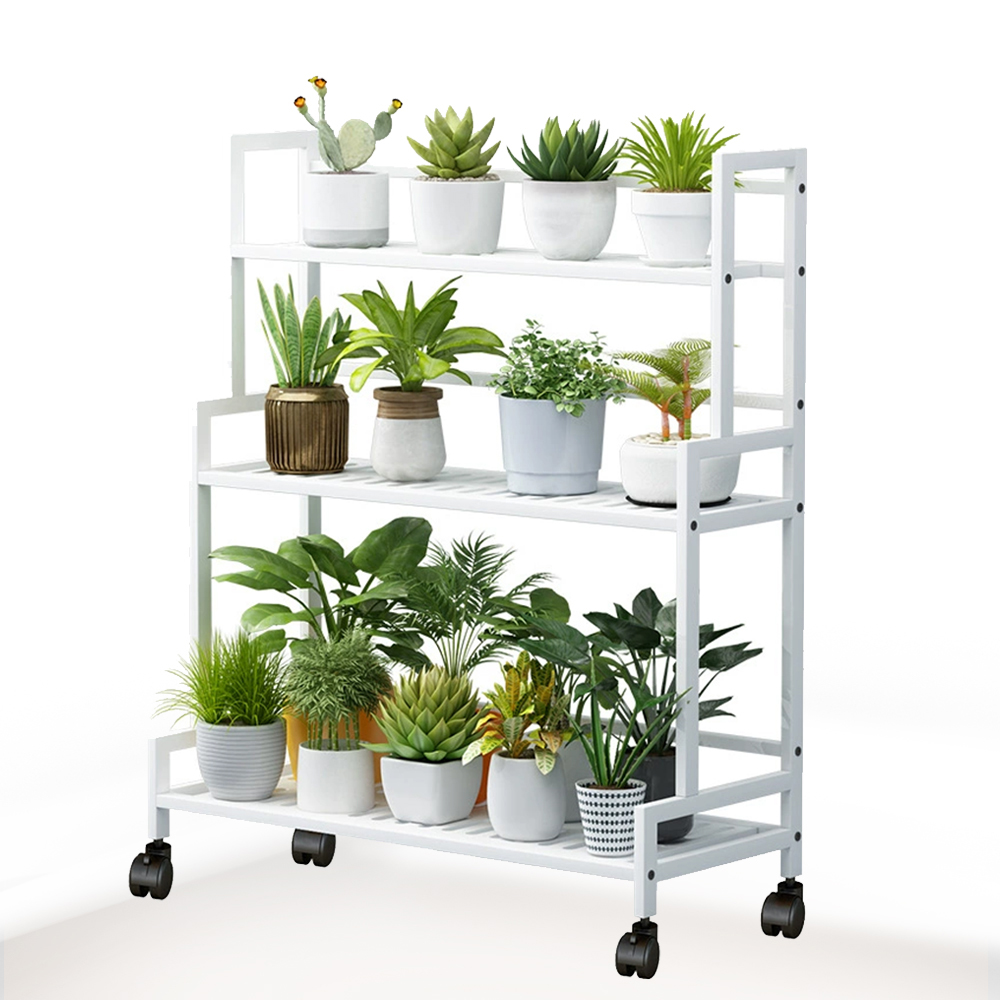 라이프란스 이동식 철제 화분정리 선반 트롤리 진열대 36,310원