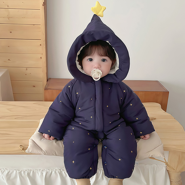 몽실이 트윙클 패딩 후드 우주복 아동 유아 아기 겨울 방한우주복 자수 외출복 사진촬영 49,900원