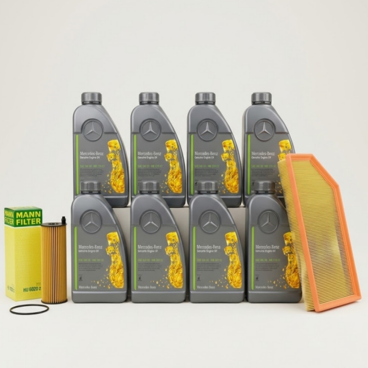 벤츠 S클래스 W222 순정엔진오일 + MANN오일필터 + TTF에어필터 세트, 1세트, 메르세데스-벤츠, S350d OM656 198,000원