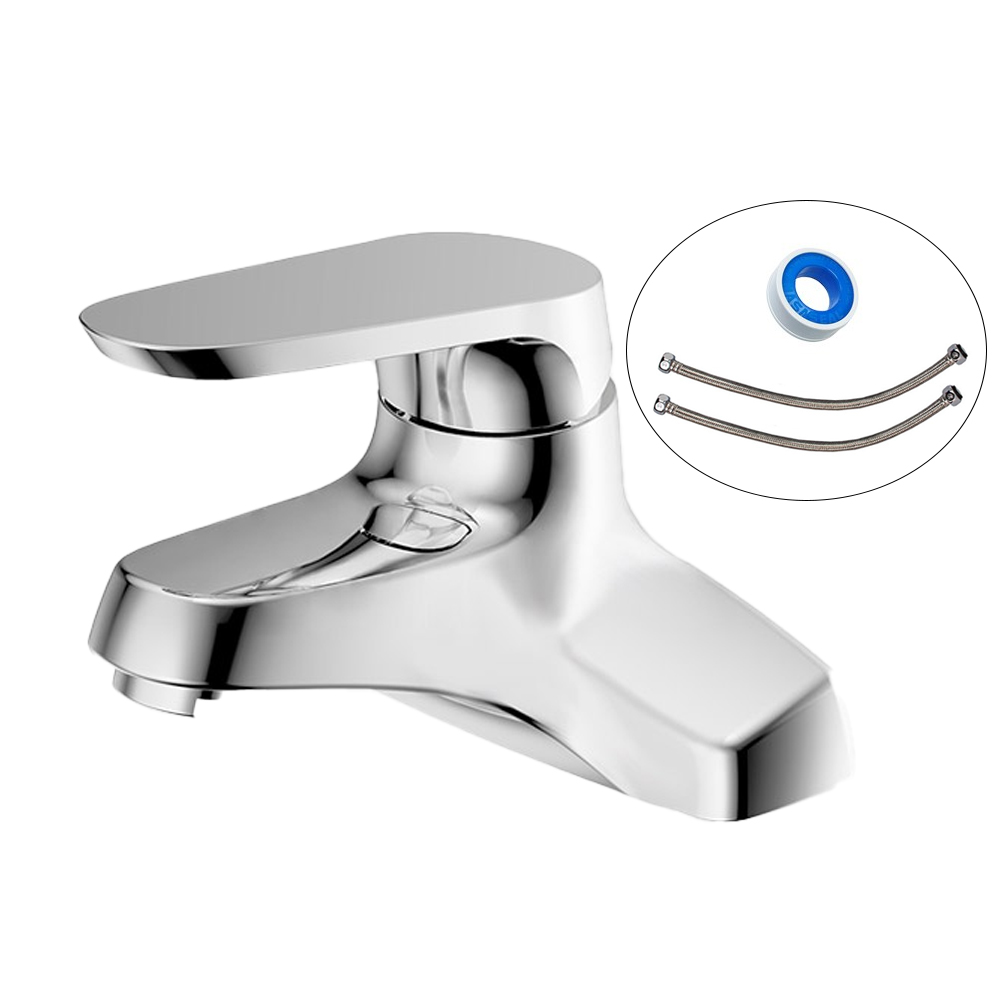 대림바스 4인치 세면대수전 DL-YL6A11 + 온/냉 고압호스 2개 + 테프론 36,500원