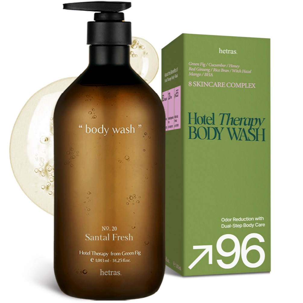 헤트라스 호텔 저자극 퍼퓸 대용량 바디워시 상탈프레쉬 9,900원