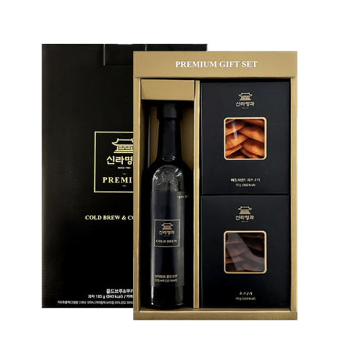 신라명과 수제쿠키 콜드브루 커피 선물세트 20,900원