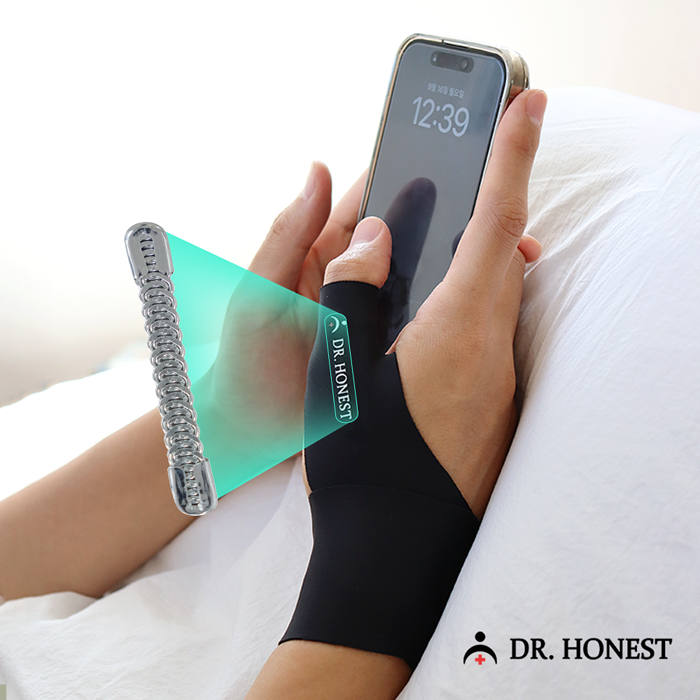 정직한닥터 약국입점 손목보호대 엄지손가락 스프링 터널증후군 손목아대 19,800원