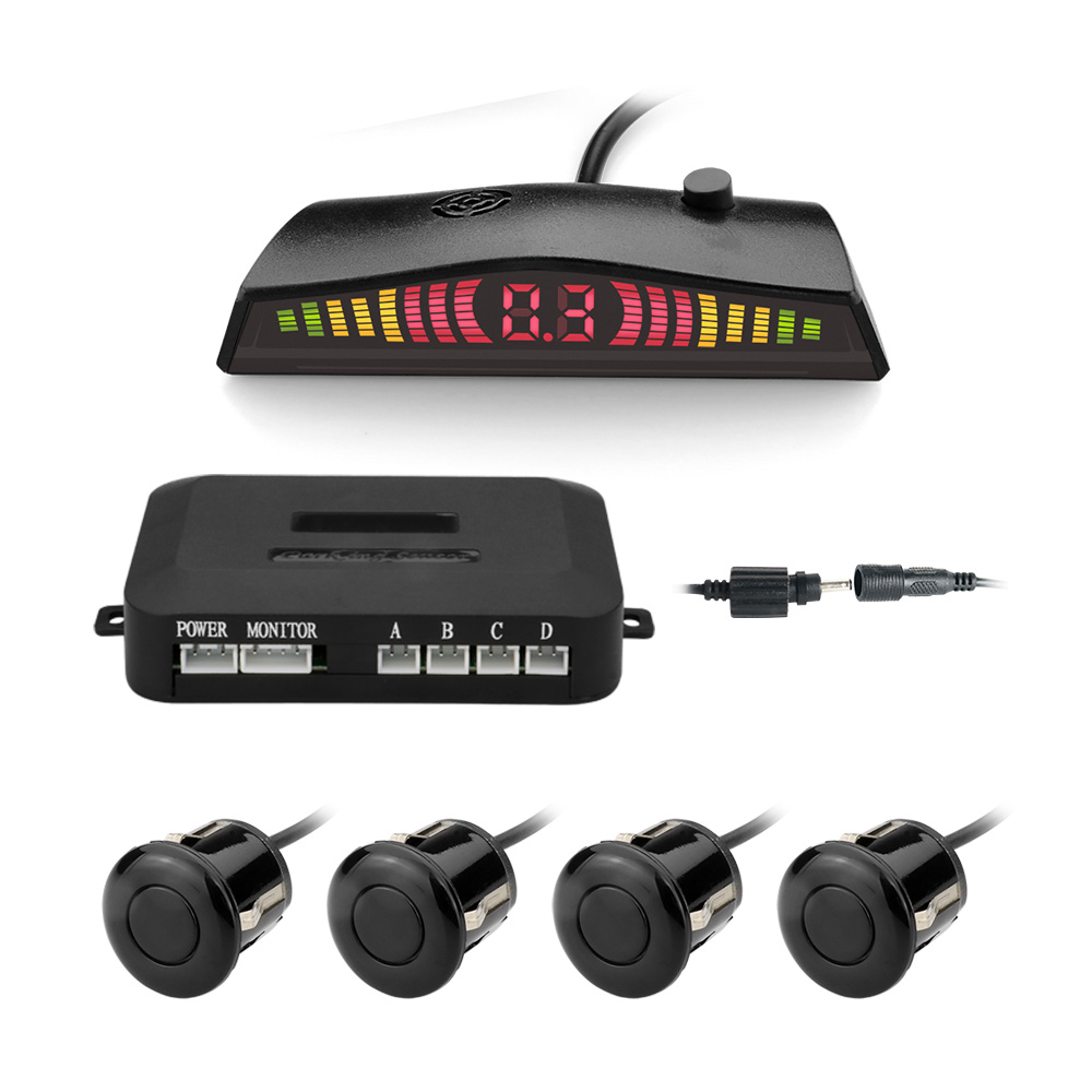 자동차 후방감지기/인터넷 최저가보장/ 4구후방감지기/4채널/5가지칼라/생산유통/승용차 전용/차량용 역방향 백업 주차 모니터 감지기 시스템 디스플레이 자동차 후방감지기 센서 19,700원