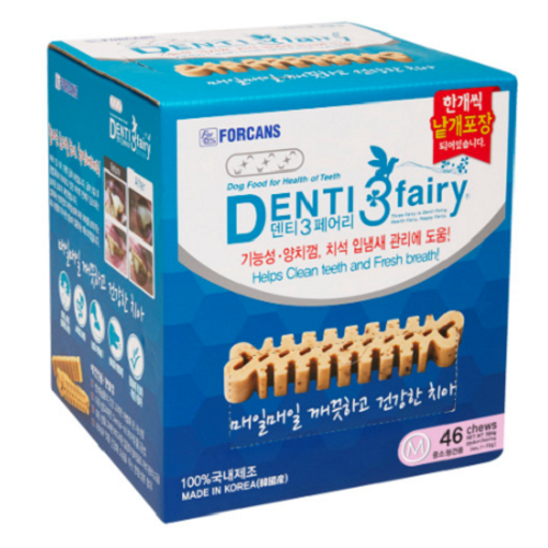 포켄스덴티페어리 반려동물 디스펜서 덴탈 껌 M 28,900원