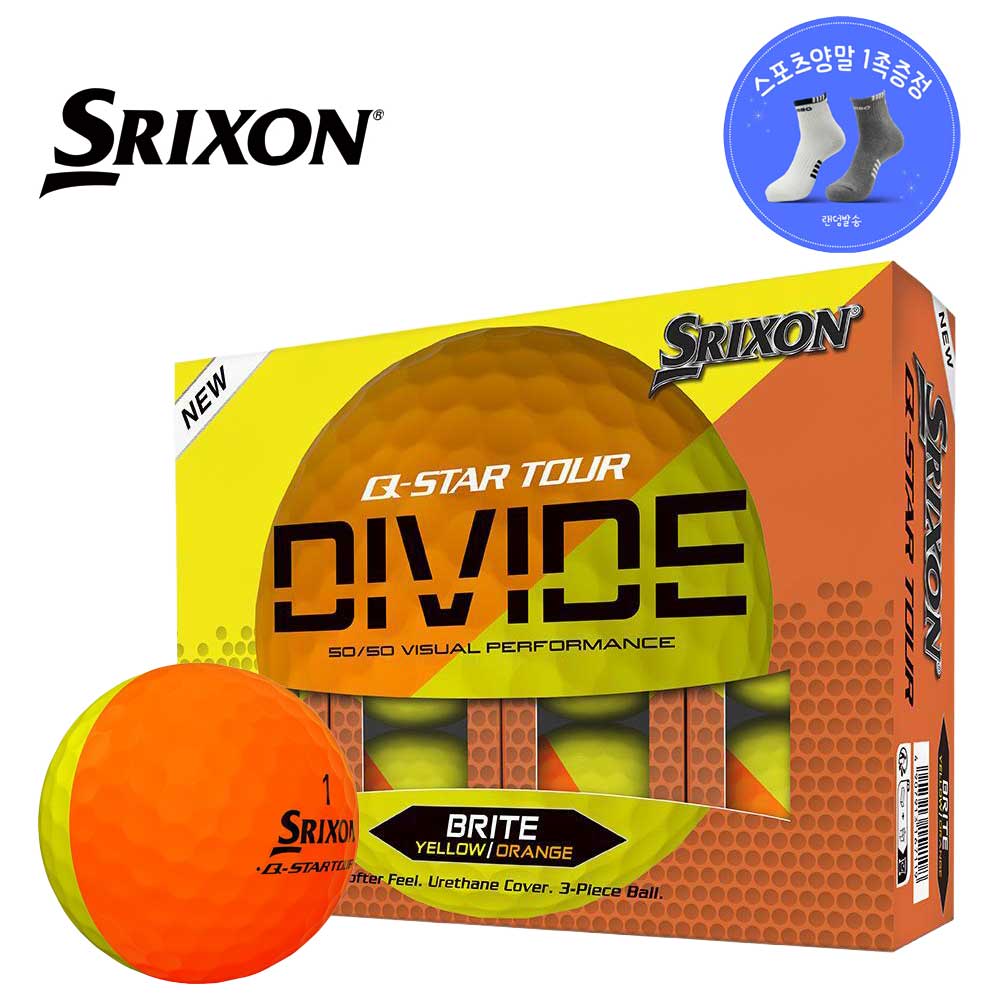스릭슨 Q STAR 투어 디바이드 골프공 3피스 32,640원