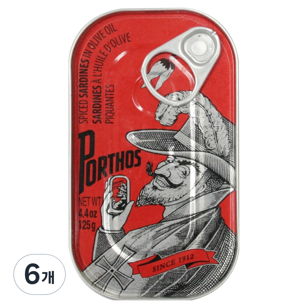 포르토스 올리브오일 스파이스드 정어리 통조림 48,000원