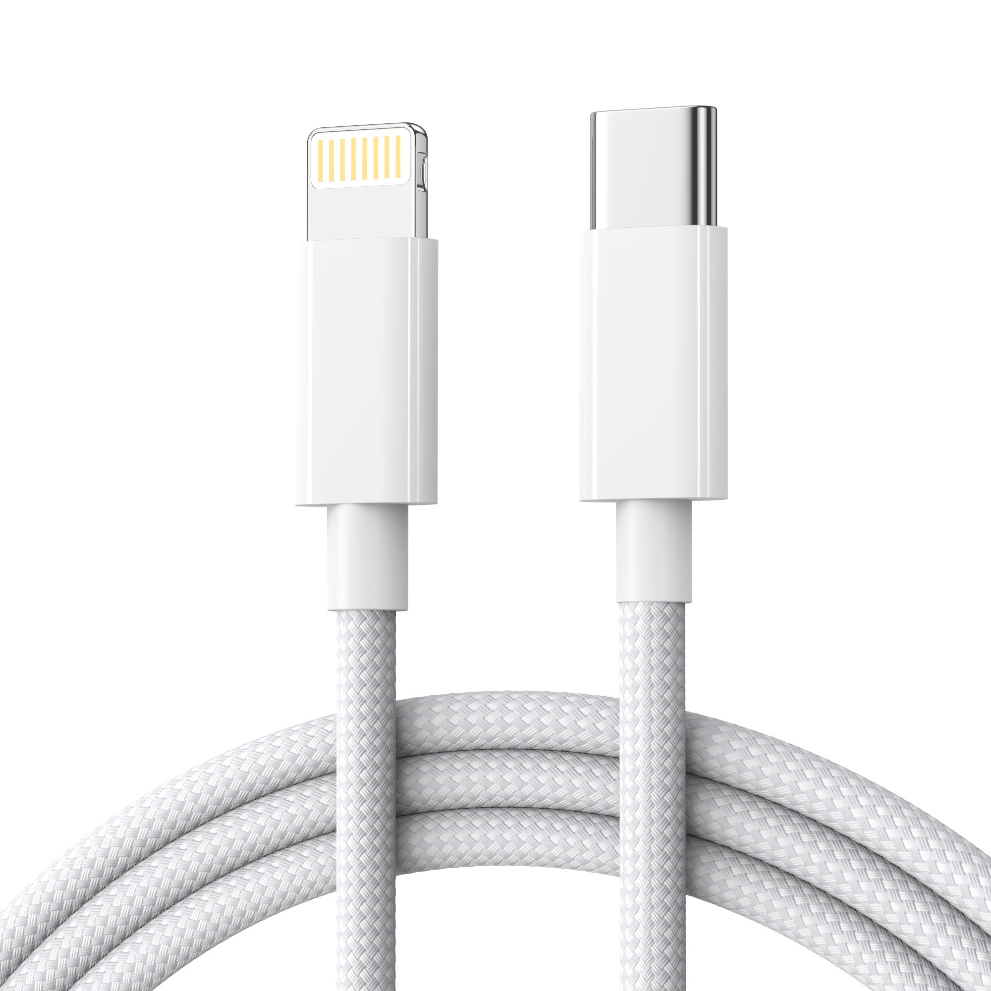 아이폰 고속충전케이블 C타입 라이트닝 8핀 케이블 PD, 1개, 화이트, 2m 9,800원