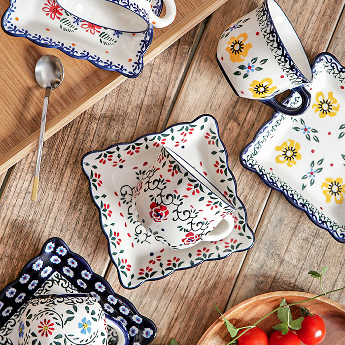 메종오브제 프라카 사각 커피잔 4인 세트 43,100원