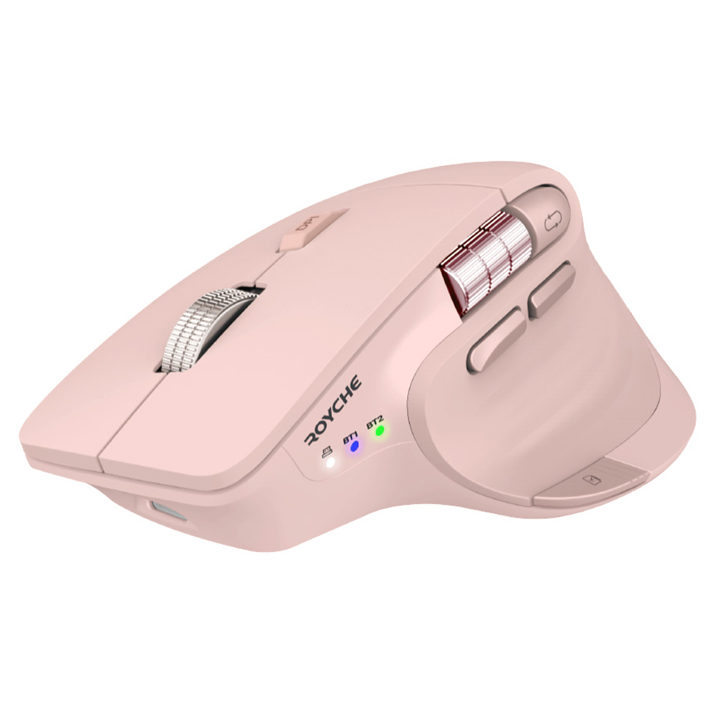 로이체 프리미엄 오피스 마스터 스마트 스크롤 멀티페어링 충전식 블루투스 무선 마우스 RX-900S PK 49,900원