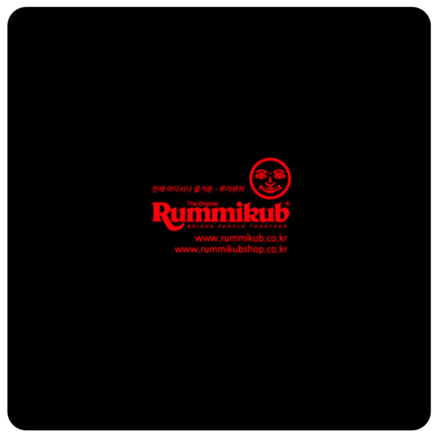 루미큐브 로고 매트, 1개 13,000원