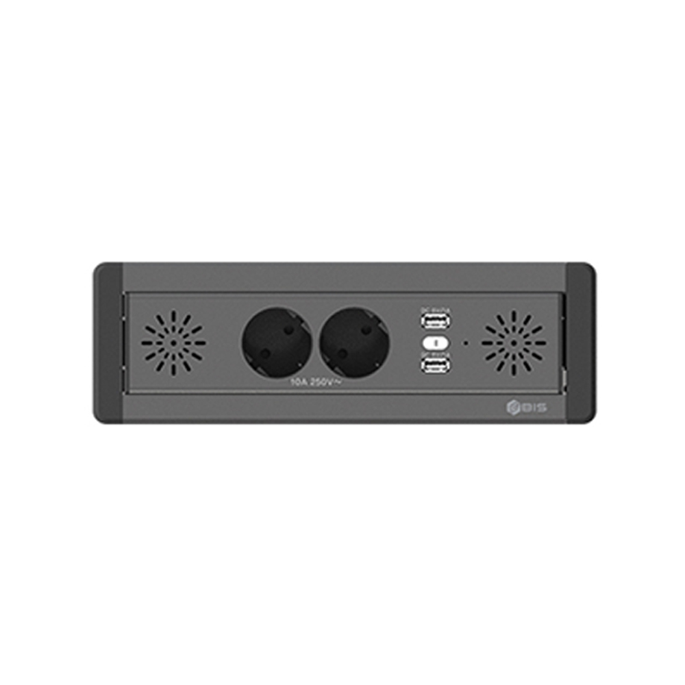 BIS 사각 2구 USB 블루투스 스피커 빌트인 콘센트 아일랜드 식탁 테이블 가구 매립 콘센트 146,600원